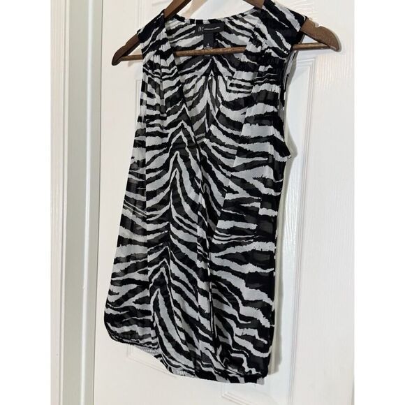 y2k babydoll tank top bratz S Zebra‎ Y2K Animal Print McBling Mob Wife - Picture 3 of 5